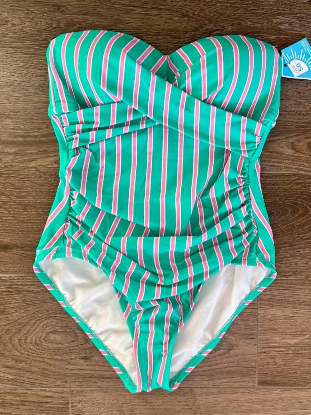 NWT Draper James RSVP Preppy Swimsuit - Small